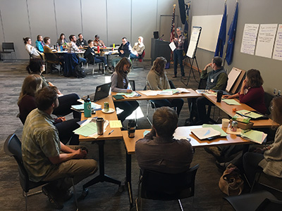 Scientists and managers developing climate-adaptive management strategies for the MNRRA