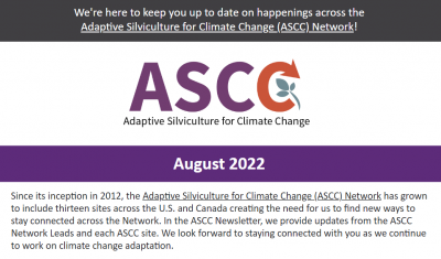 ASCC Network Newsletter, August 2022