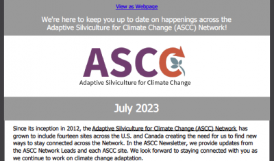 ASCC Network Newsletter and logo 